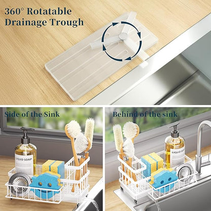 Consumest Sponge Holder for Kitchen Sink