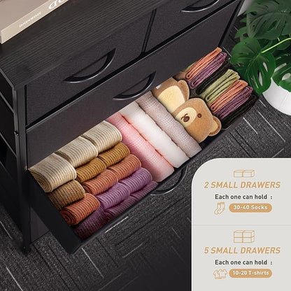 Mifuro Tall Dresser for Bedroom, Vertical Storage Organizer Tower