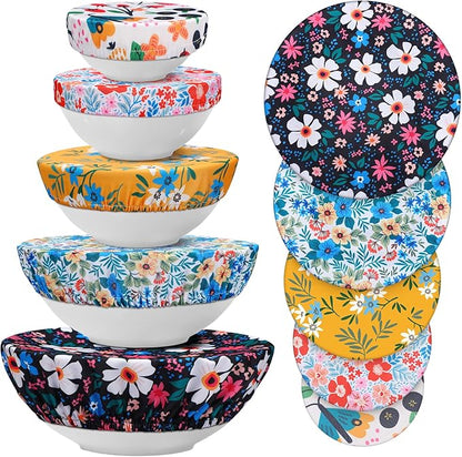 10 Pack Cloth Bowl Covers for Bread Rising
