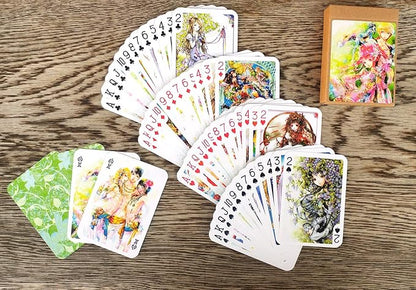 Anime Playing Cards # Poker Deck 54 Cards All Different # Nao Tsukiji Manga Artist Anime Yaoi