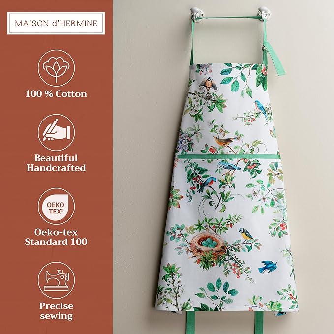Maison d' Hermine 100% Cotton Apron
