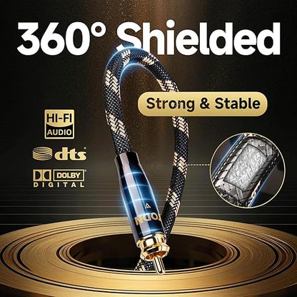 TODN HiFi Digital Coaxial Audio Cable