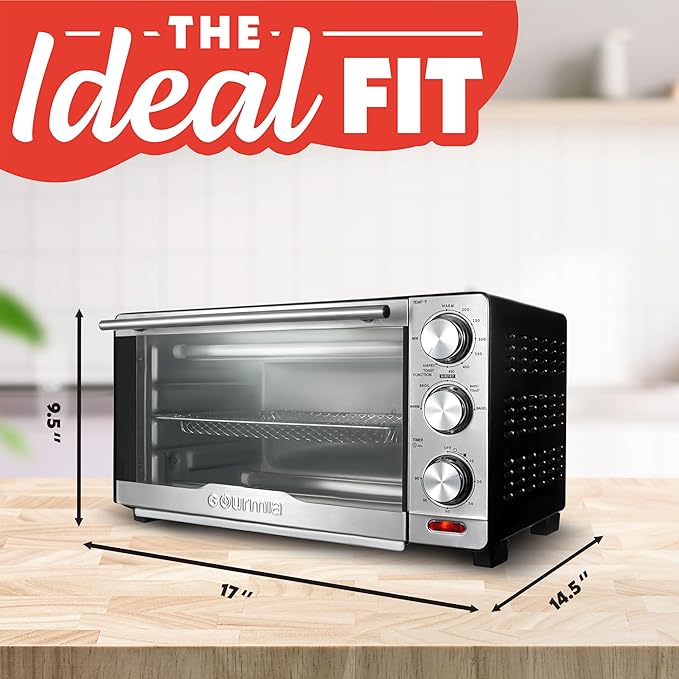Gourmia Air Fryer Toaster Combo