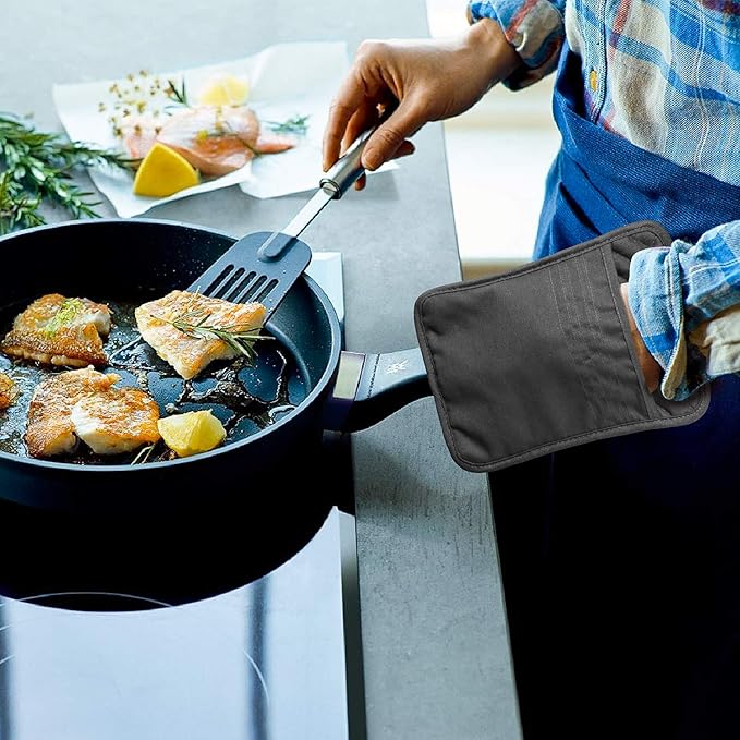 GROBRO7 5Pack Pocket Pot Holders Cotton Heat Resistant Potholder Multipurpose