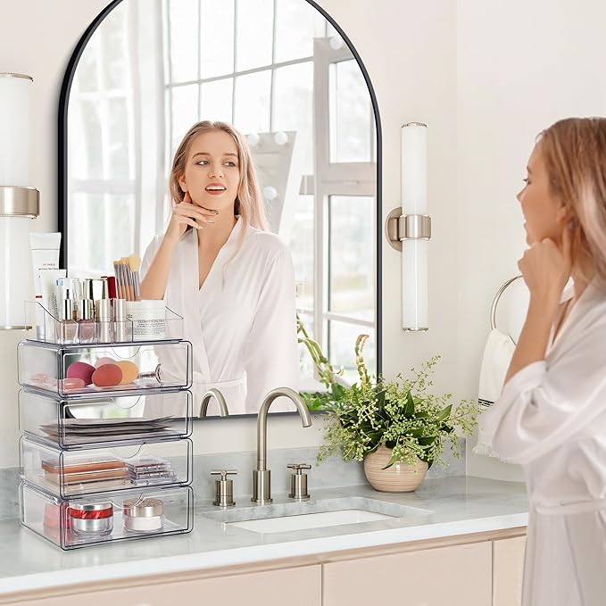 Vtopmart 5 Tier Clear Makeup Organizer