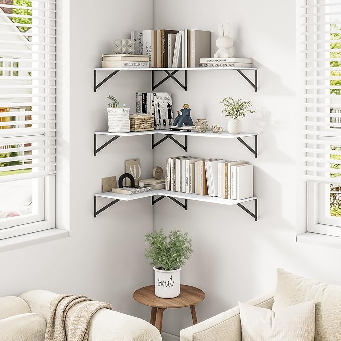 Heimlove 24" W x 12" D Wall Shelves