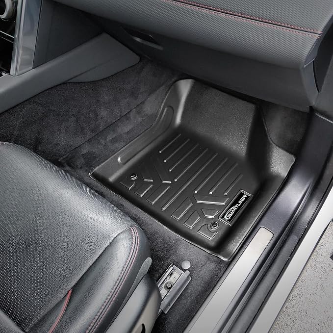 SMARTLINER All Weather Protection Custom Fit 2 Row Floor Mats and Cargo Liner Set Compatible with 2020-2025 Land Rover Discovery Sport