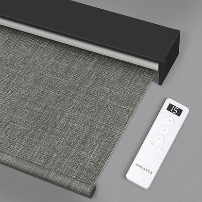 Motorized Roller Shade: 100% Blackout, Electric Blinds Compatible