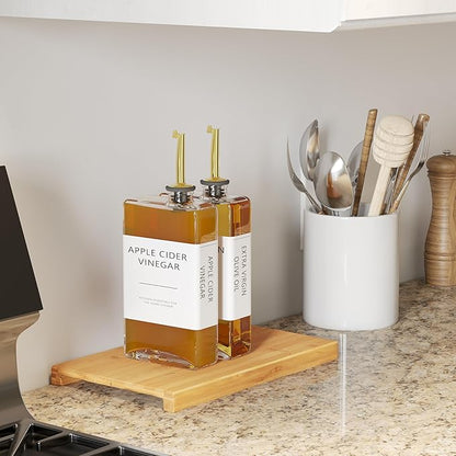 Kitchen Cooking Oil Dispenser Set, Olive Oil & Vinegar Bottles, Soy Sauce