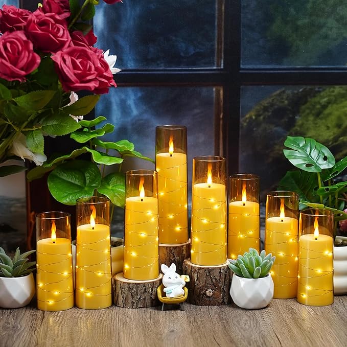 Flickering Flameless LED Candles, Battery Operated Candles 24 Pcs