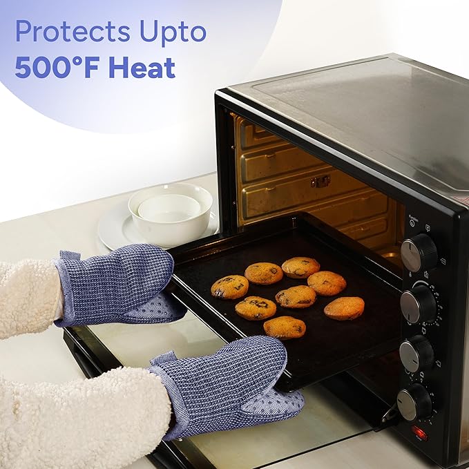 Casa Platino Silicone Oven Mitts & Potholders, 4-Piece – Pot Holders