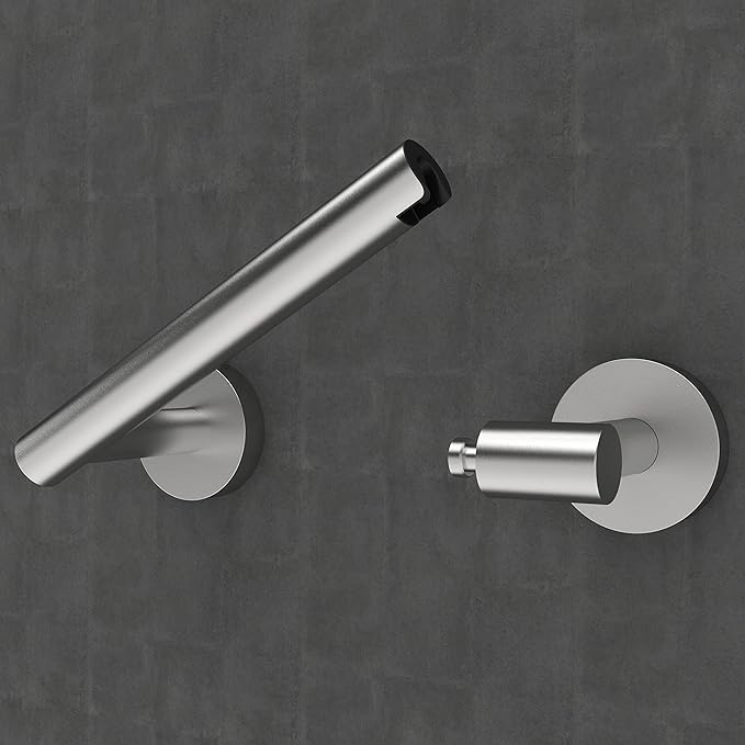 RARXTR Brushed 2 Pack Toilet Paper Holder SUS304 Stainless Steel Double Post