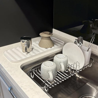 SunnyPoint 304 Stainless Steel NeverRust Compact Dish Drying Rack