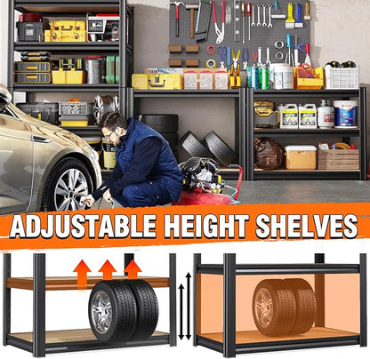 71" H-28 W-12 D Garage Shelving