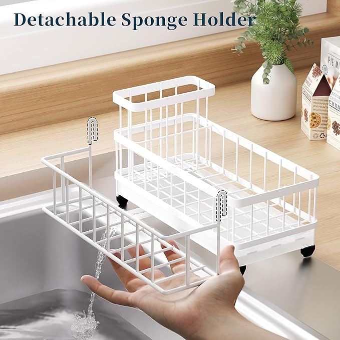 Consumest Sponge Holder for Kitchen Sink