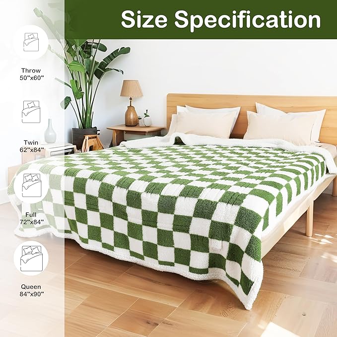 Electric Heated Blanket Full Size 72"×84"
