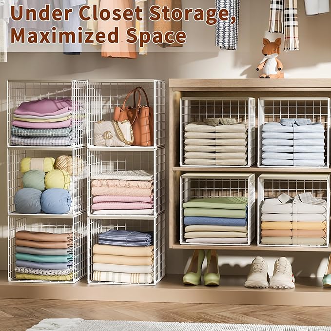 4 Pack Closet Organizers and Storage