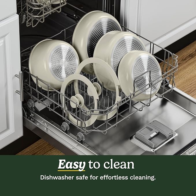 Cuisinart 13-Pc ClickSmart Nonstick Detachable Handle Ceramic Cookware