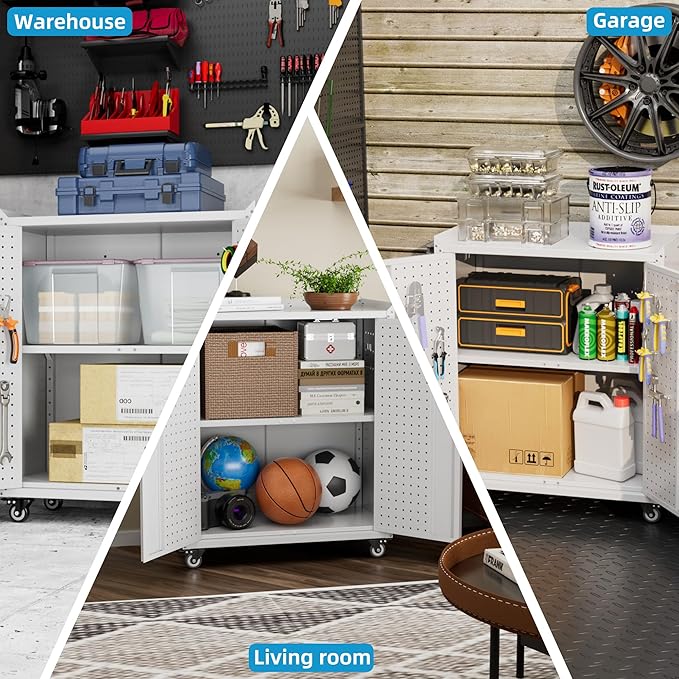 SUXXAN Metal Storage Cabinet