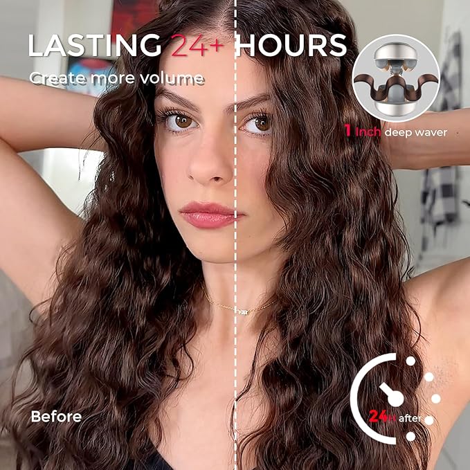 Curling Iron Hair Crimper Waver