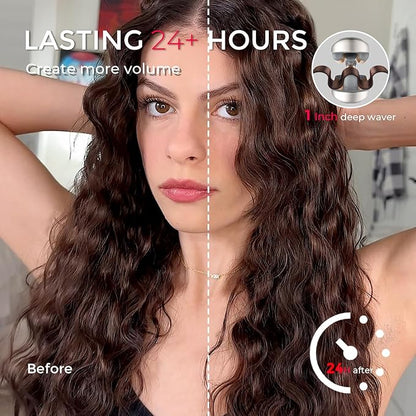 Curling Iron Hair Crimper Waver