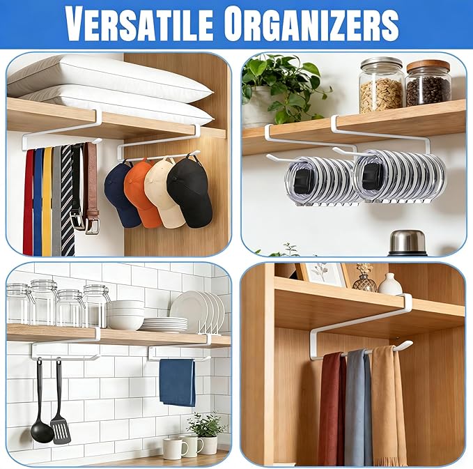 1 Pack Tumbler Lid Organizer, Versatile Cup & Water Bottle Lid Holder, Upgraded