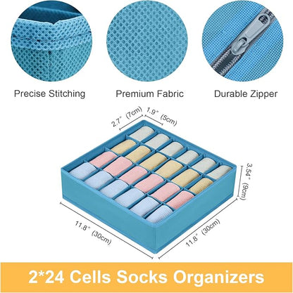 Joyoldelf Sock Organizer Drawer Organizer