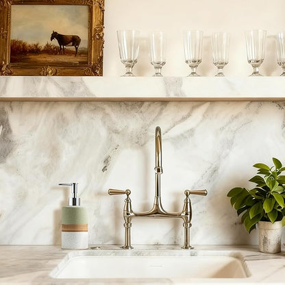 Dish Soap Dispenser for Bathroom, Hand Soap Dispenser