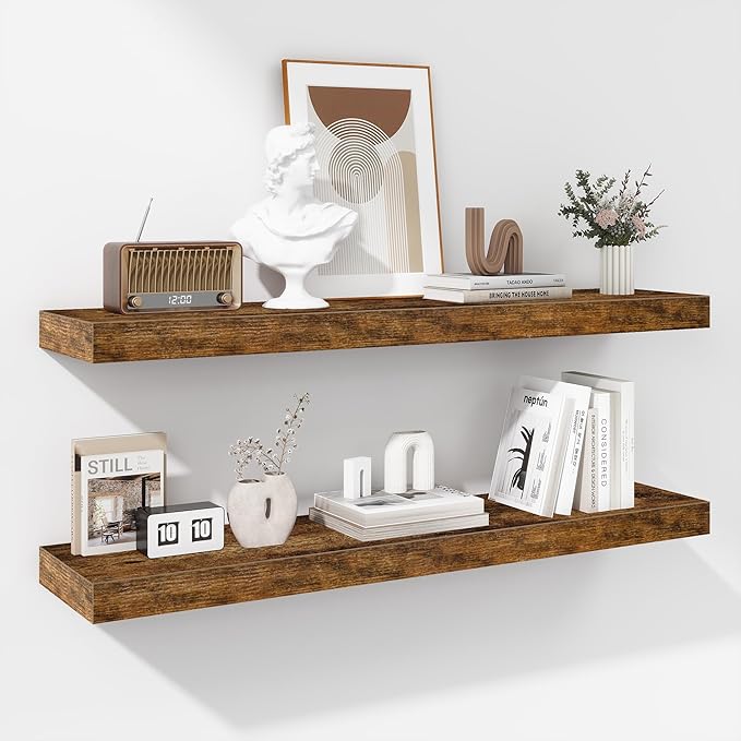 Fun Memories 36 Inch Floating Shelves