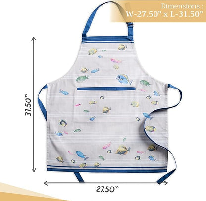Maison d' Hermine 100% Cotton Apron