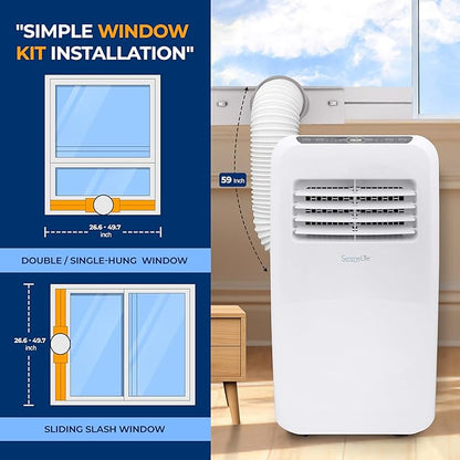 SereneLife 3-in-1 Portable Air Conditioner