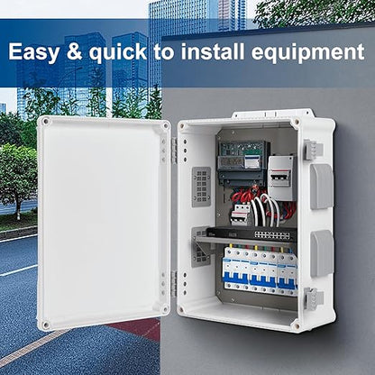 Namunanee Outdoor Electrical Junction Box, ABS Water Resistant Enclosure