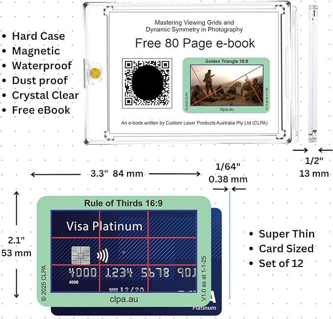 CLPA Fibonacci Viewfinder Set: Fibonacci Matrix, and Diagonals
