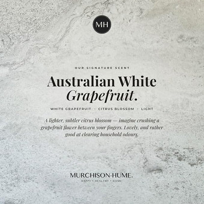 Murchison-Hume Heirloom Dish Soap | Plant-Based Dishwashing Liquid | Tough on Grease | Gentle on Hands & Sensitive Skin | Non-Toxic | Safe for Fine China | Australian White Grapefruit | 16 fl oz