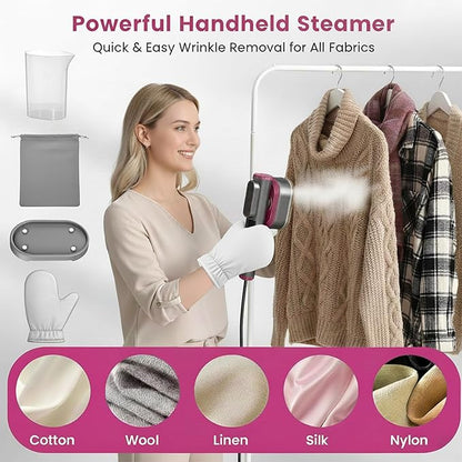 Powerful Handheld Clothes Steamer