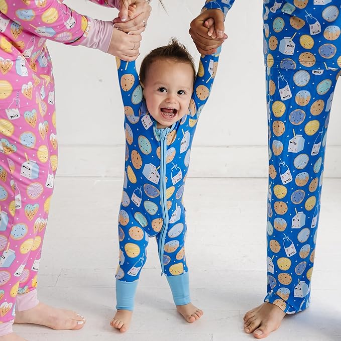 Little Sleepies Pajamas for Baby Boys & Girls, Viscose from Bamboo Baby Pajamas, Preemie & Newborn Sleepers, 2-Way Zipper PJs