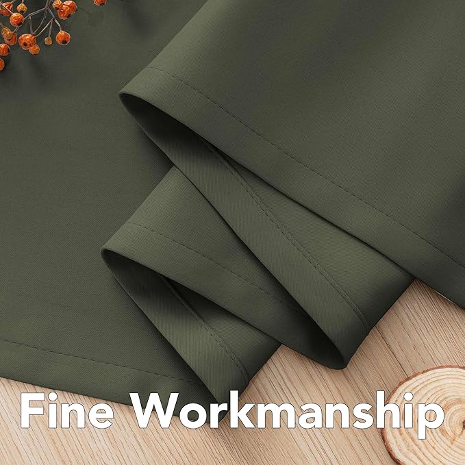 H.VERSAILTEX Blackout Curtains 84 inches Long