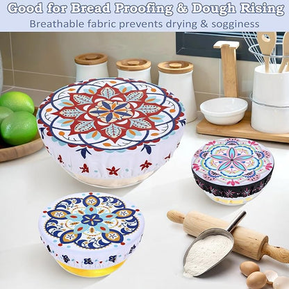 5-Size Reusable Beeswax Bowl Covers