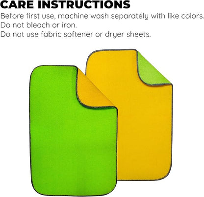 Jacent Microfiber Produce Drying Mat, 12 x 18 inch