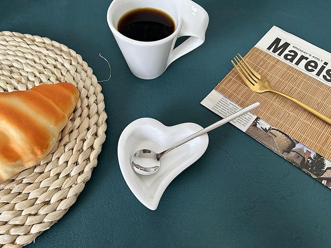 Coffee & Tea Spoon and Rest Set