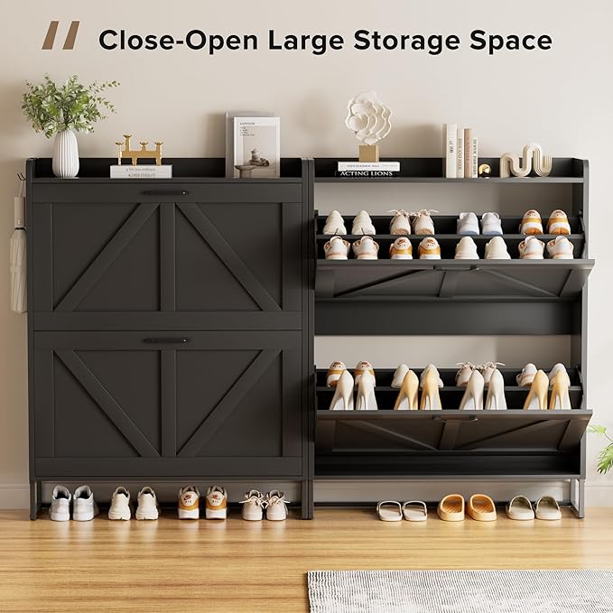 EOYUTLLY Shoe Cabinet for Entryway