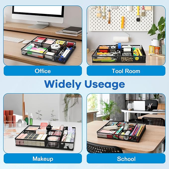 shenee Desk Drawer Organizer Tray, Drawer Organizer