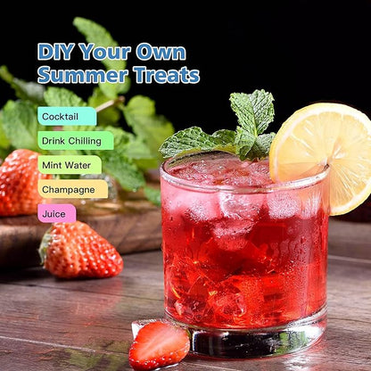 Azyh Ice Cube Trays for Freezer, 3 Pack Ice Cube Tray