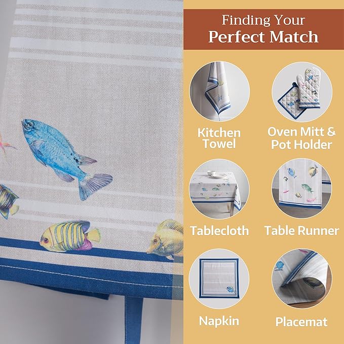 Maison d' Hermine 100% Cotton Apron
