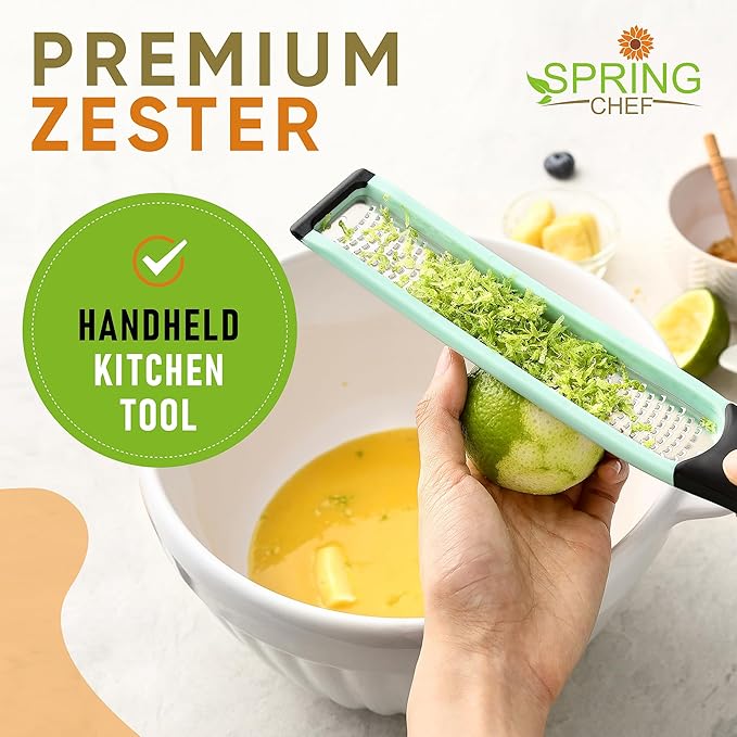 Spring Chef Premium Lemon Zester Grater