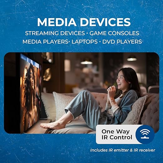 OREI HDMI Over Ethernet Extender Over Single CAT6/7 Ethernet Cable 4K@30Hz Up