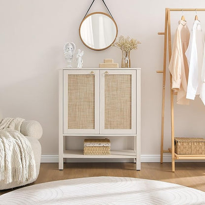 SICOTAS Rattan Shoe Cabinet