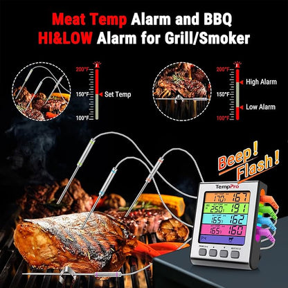 TempPro TP17H Digital Meat Thermometer