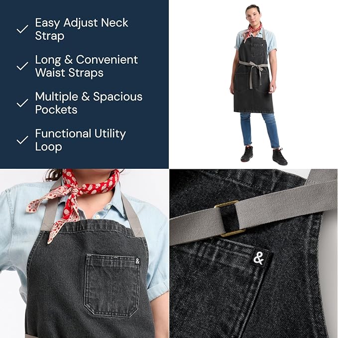 hedley & bennett Essential Apron