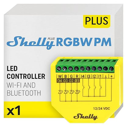 Shelly Plus RGBW PM | WiFi Smart Remote Control